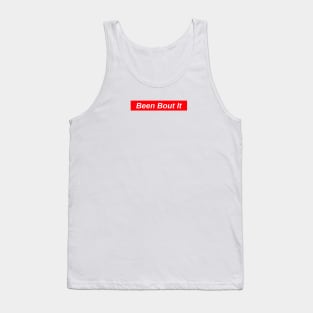 Been Bout It // Red Box Logo Tank Top